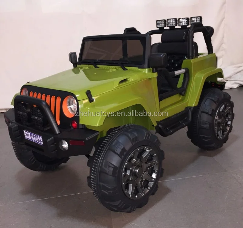 kids green jeep