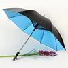 new design UV protection colorful fan umbrella with USB charge