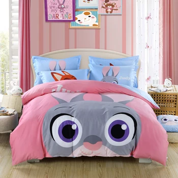 4pc Bedding Sets Cartoon Pictures Duvet Cover Bed Sheets Single 4pc Bedding Sets Cartoon Pictures Duvet Cover Bed Sheets Single Queen King Size Set