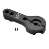 24T High Quality Servo Arm Black for Rc Car,Rc Boat M4 *35mmMetal RC Servo Arm Horn