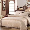 Cheap Europe style jacquard 100%polyester high density transfer printing bedding set