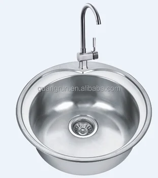 Rv Yacht Boat Train And Public Mobile Toilet Used Stainless Steel Round Hand Wash Basin Kitchen Sink Gr Y541 Buy Yacht Used Small Kitchen Corner