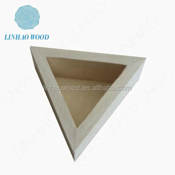 triangle shaped wood