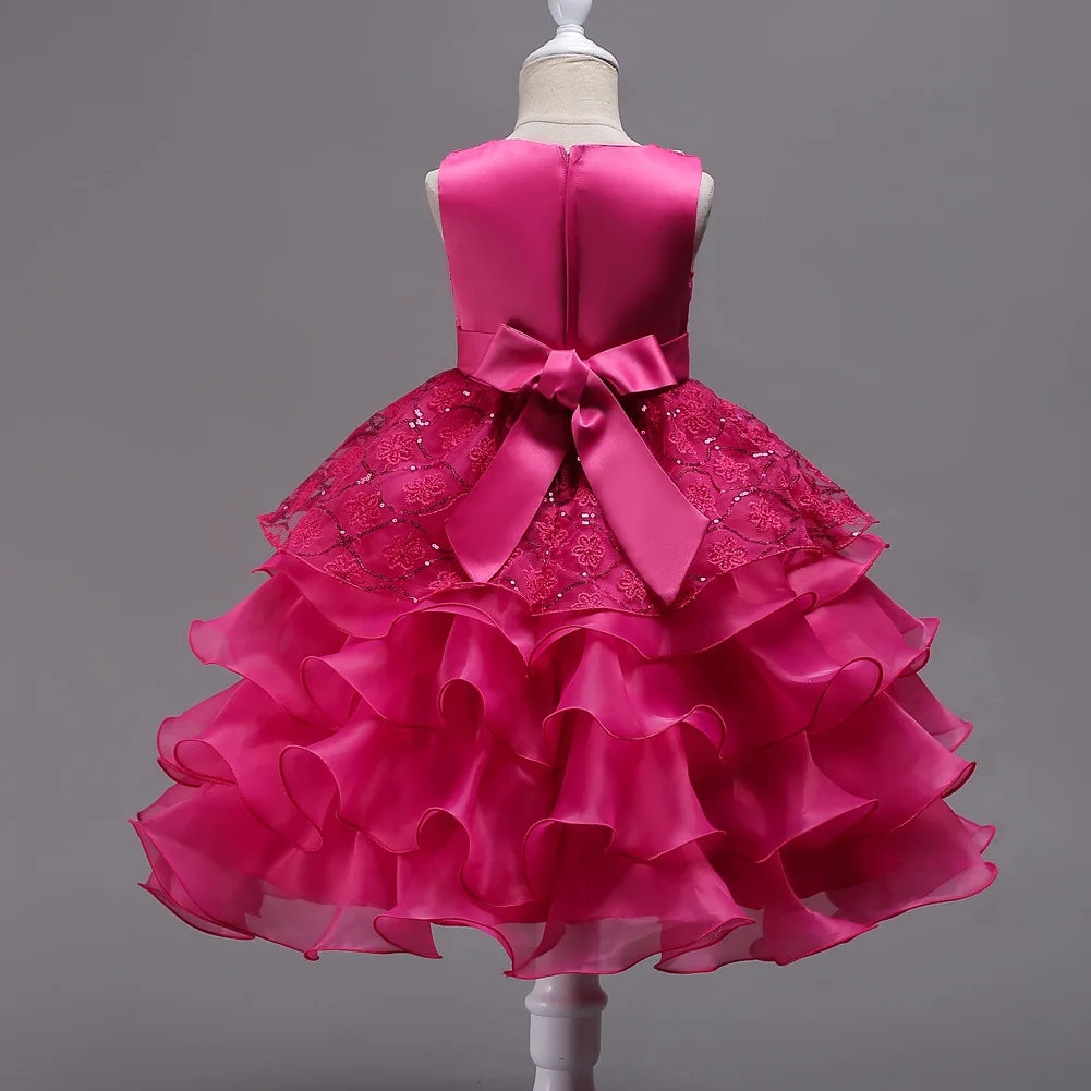High Quality Online Shopping India Girls Frock Fill Designs Kids Party