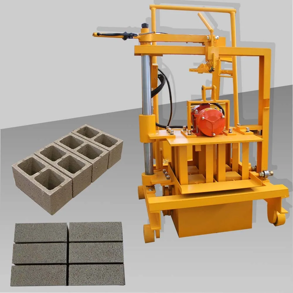 Qtj4-35 Cement Brick Machine / Low Investment High Profit 
