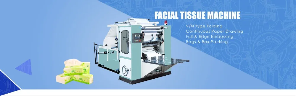 v fold fully automatic facial tissue making machine