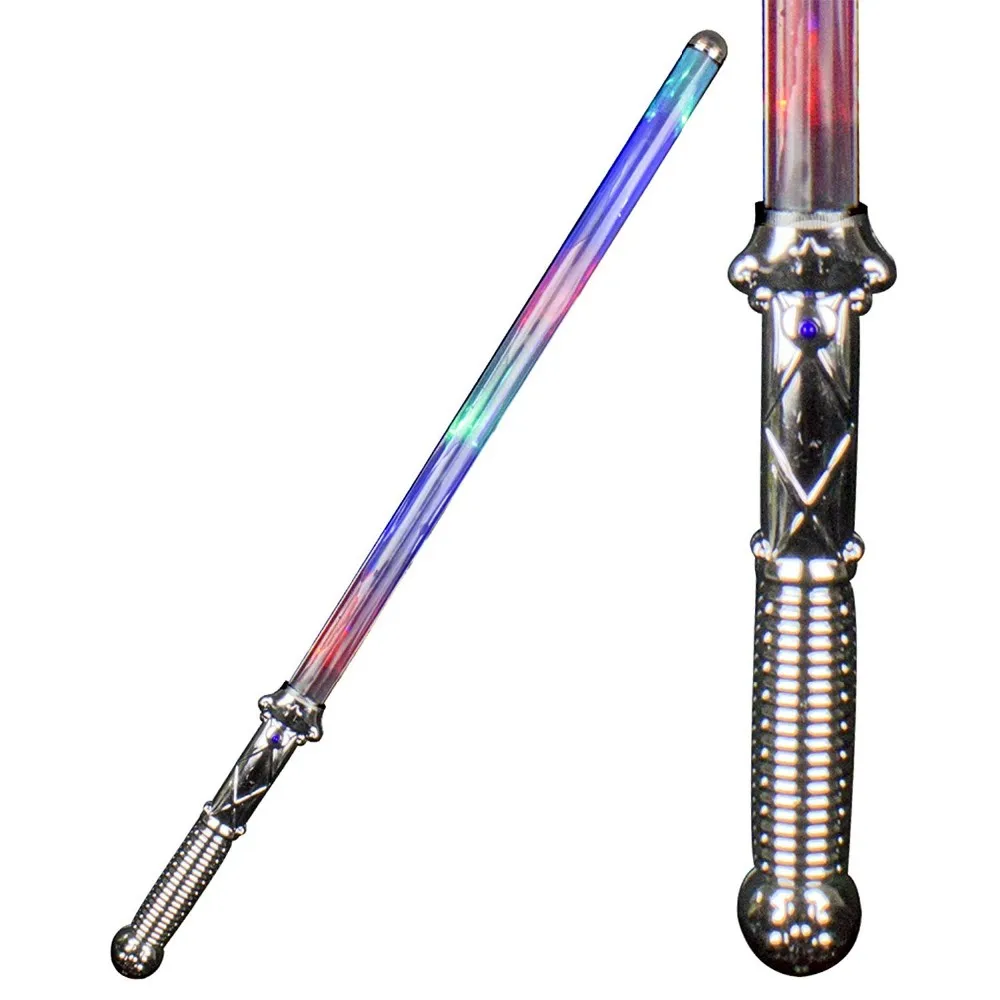 Led Light Up Super Saber Glow Swords Magic Sword Light Saber Toy Glow Light Saber For Themed Party Glow In The Dark Buy Glow Sword Light Saber Toy Led Strobing Rainbow