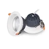 Simple commercial anti glare 180mm cutout Fireproof hotel ceiling LED spot downlight