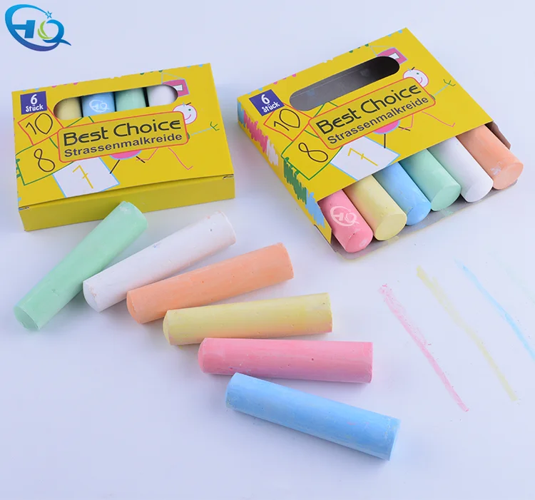 Download 6pcs School Chalk Jumbo Chalk Dustless Color Chalk - Buy Chalk,School Chalk,Jumbo Chalk Product ...