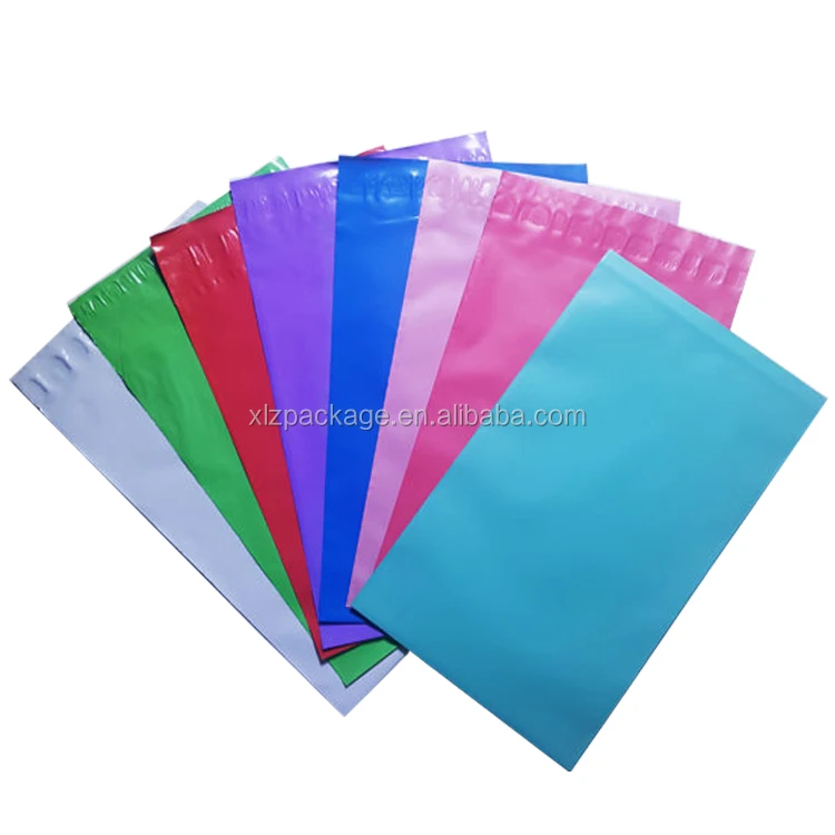 Multi Coloured Parcel Bags For Clothes With Colored Post Office Multi Coloured Parcel Bags For Clothes With Colored Post Office Plastic Mailing