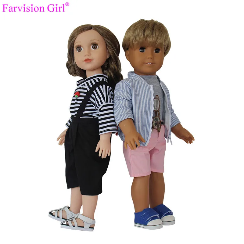 boy doll and girl doll