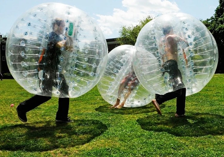 colorful buddy bumper ball for adult, bumper ball, human bumper