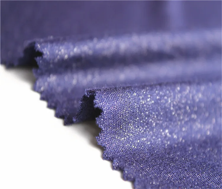 Most Popular Viscose Polyamide Elastane Shining Fabric For Party Dress