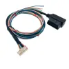 16 PIN OBD2 OBDII Pass Through M / F to Housing Connector Cable