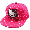 Factory wholesale hello kitty snapback cap / infant snapback / mesh curved bill trucker hat snapback cap