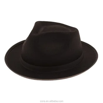 felt trilby hat