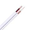 305m per roll pvc jacket rg59+2c cable for CCTV CATV Camera communication