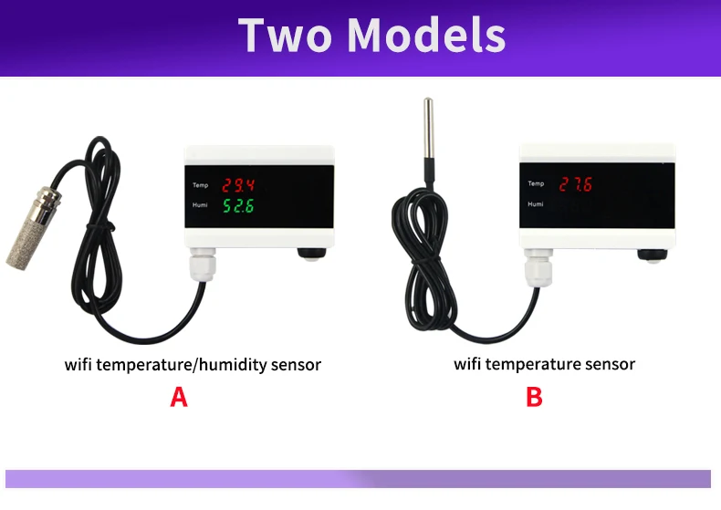 Wifi High Low Temperature Humidity Alert System With App Notification Wifi Temperature Humidity Sensor View Wifi Temperature Humidity Sensor Soan Product Details From Soan Electronic Technology Co Ltd On Alibaba Com