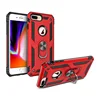 New Arrivals thin 100&360 degree gear rotating ring kickstand TPU PC phone shell case cover for iPhone 6P