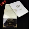 Custom Acrylic Wedding Menu Card,Luxury Wedding Card Invitation