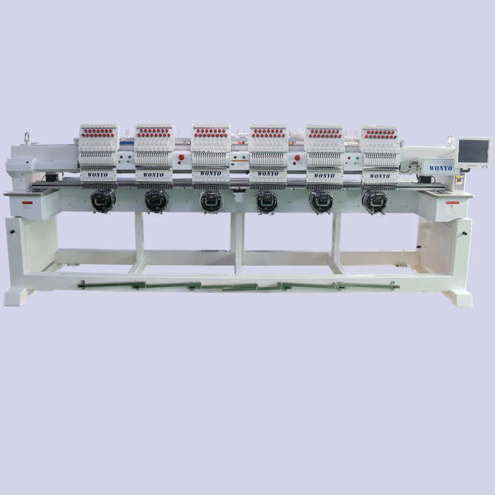 Maquinas De Bordadoras Feiya 6 Head Computerized Embroidery Machine