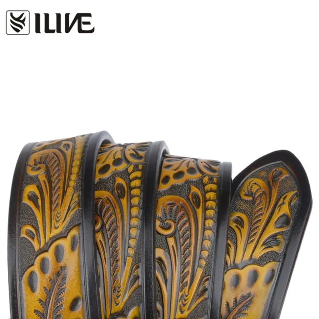 cowhide leather belts