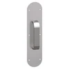 Flat Tube Pull Plate Stainless Steel Door Handle Hardware
