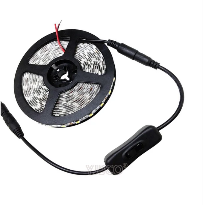 White Color Male/female Dc Power Jack Wire Dc Connector Cable With