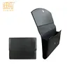 Custom pu leather auto spare parts organizer car manual folder