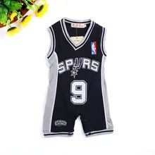 baby clothes summer jumpsuit Laker Baby Boys Rompers Basketball sports romper