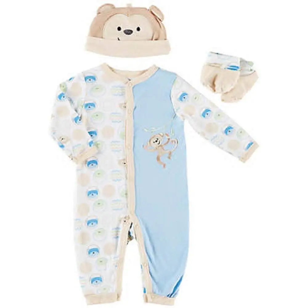 Wan-A-Beez Baby Boys and Baby Girls 5 Piece Take Me Home Layette Gift Set for Newborns