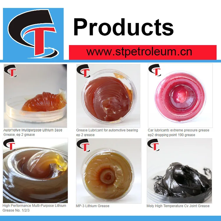 Nlgi Grade 2 Grease Molybdenum Disulfide Grease Mos2 Lithium Grease