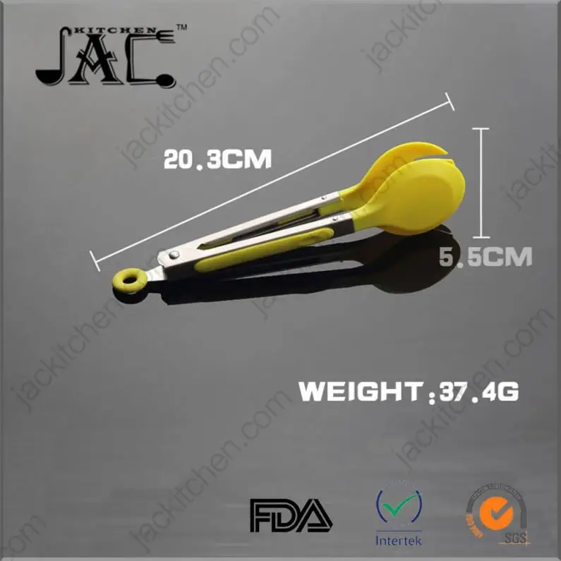 Commercial Slotted Cooking Tongs For Kitchen