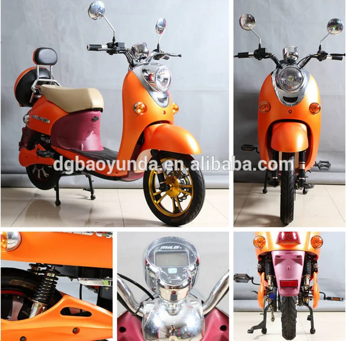 luxury electric motorcycle scooter mini pocket bike