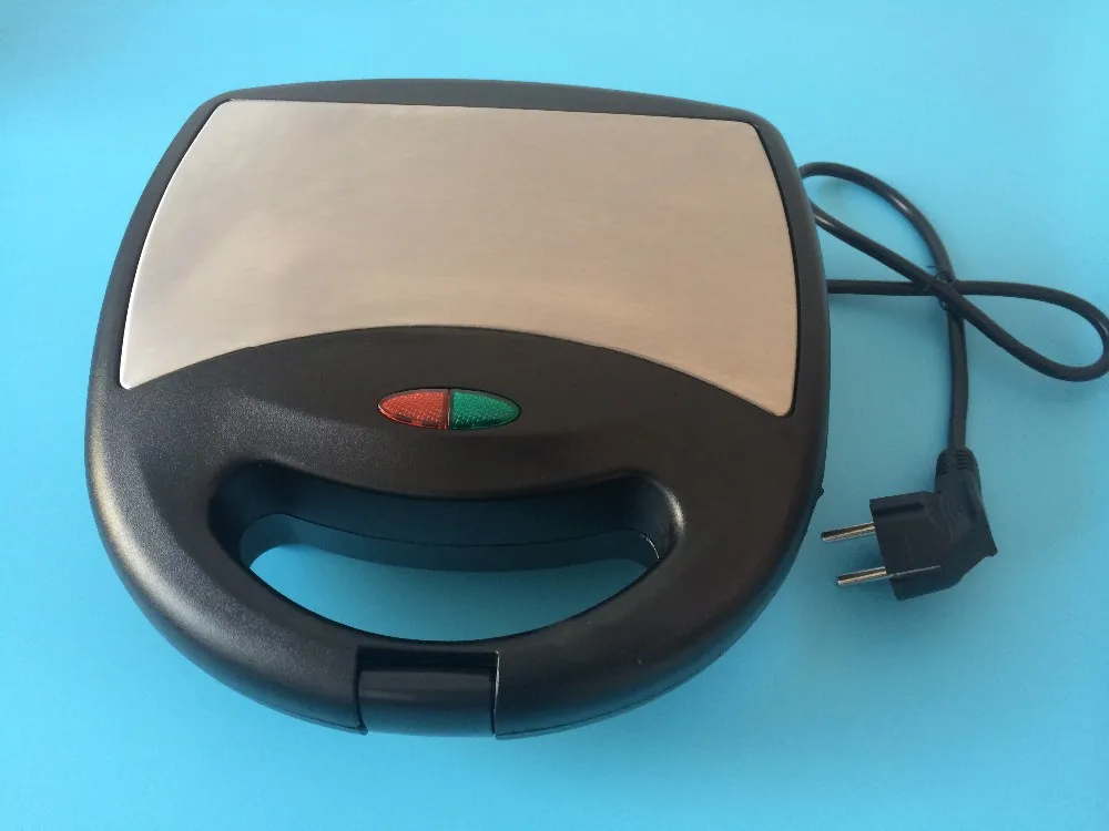 2 Slice Changeable Plate Breakfast Sandwich Maker Toasted Sandwich