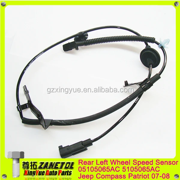 Rear Left Wheel Speed Sensor Abs 05105065ac 5105065ac Jeep Compass Patriot Dodge Caliber 0708