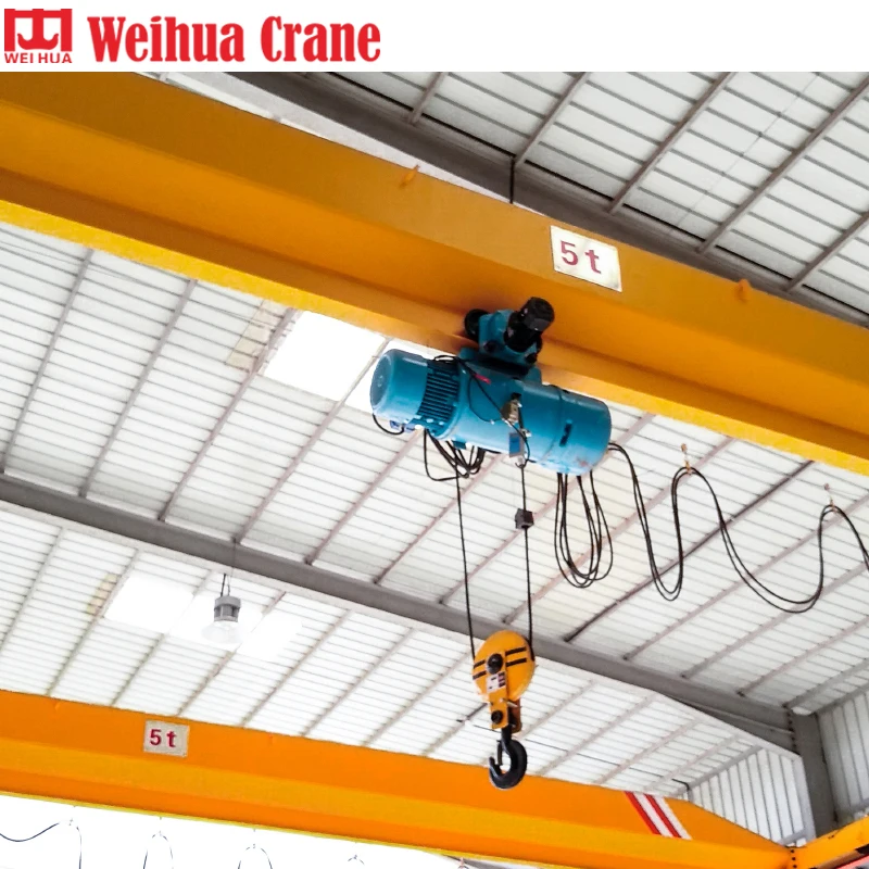 Weihua Crane Remote Control Euro Model Double Beam Trolley Cd