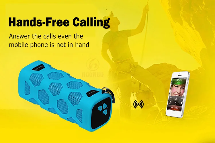 China Manufacturer IP65 Waterproof 4000 mAh Bluetooth Speaker Powerbank with NFC - ANKUX.COM