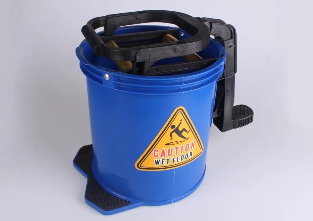 Mop Wringer Metal Roller Buy 16l Mop Wringer Bucket With Castors