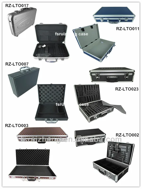 Gungrey Aluminum Edge Carrying Gun Box With Combination Lock Rzlgu005