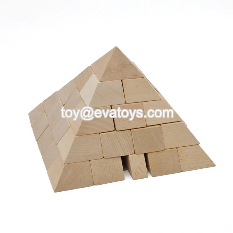 2018 Amazon Best Sellers 67 Pcs Children Puzzles Wooden Pyramid Games