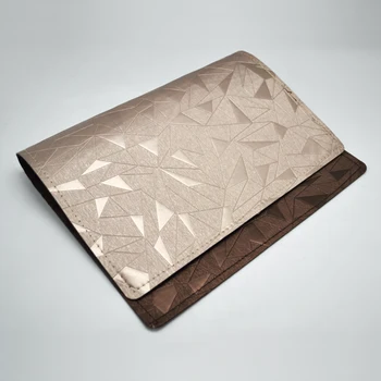 Pu Hotel Oval Placemat Embossed Double Design Leather Placemats