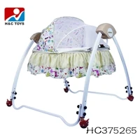 EN71 automatic electric baby cradle swing with remote control HC407020