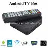 Android Wifi receiver for tv ARM Cortex A9 1080P HD XBMC Internet TV with Remote DDR III 1GB 4GB Flash 3D