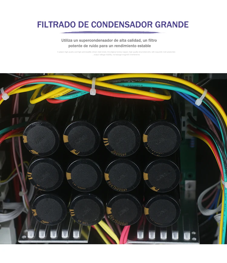 Laikesi Amplificador de Audio Potencia profesional