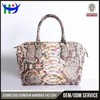 Alibaba China Designer 2017 Exotic Leather Real Snake Skin Bags Alibaba China Designer 2017 Exotic Leather Real Snake Skin Bags Guangzhou Factory Handbags Las