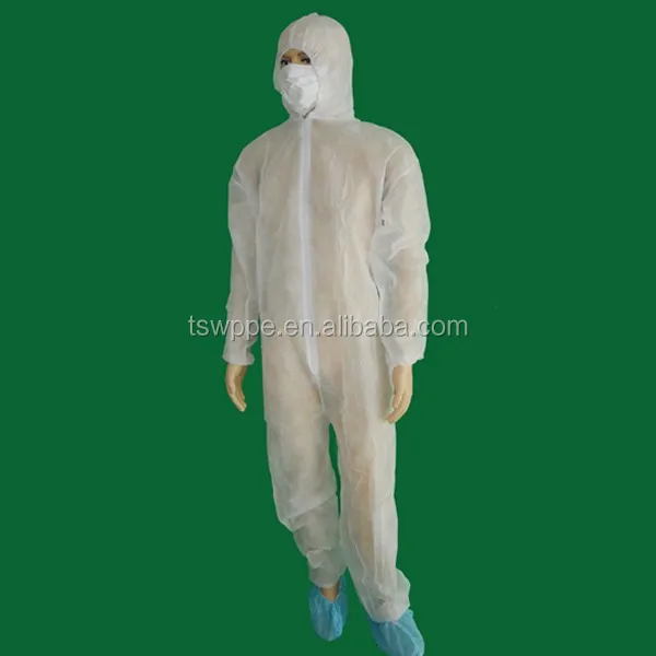 asbestos removal coverall, suit, clothing