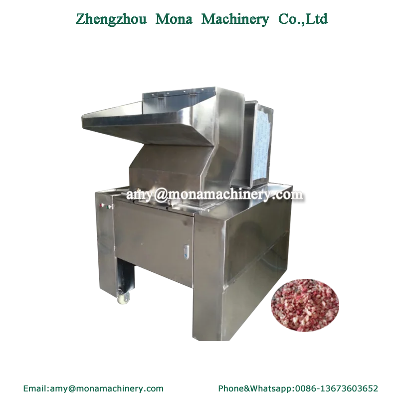 Dog Food Processing Equipments Strong Electric Beef Bone Crusher