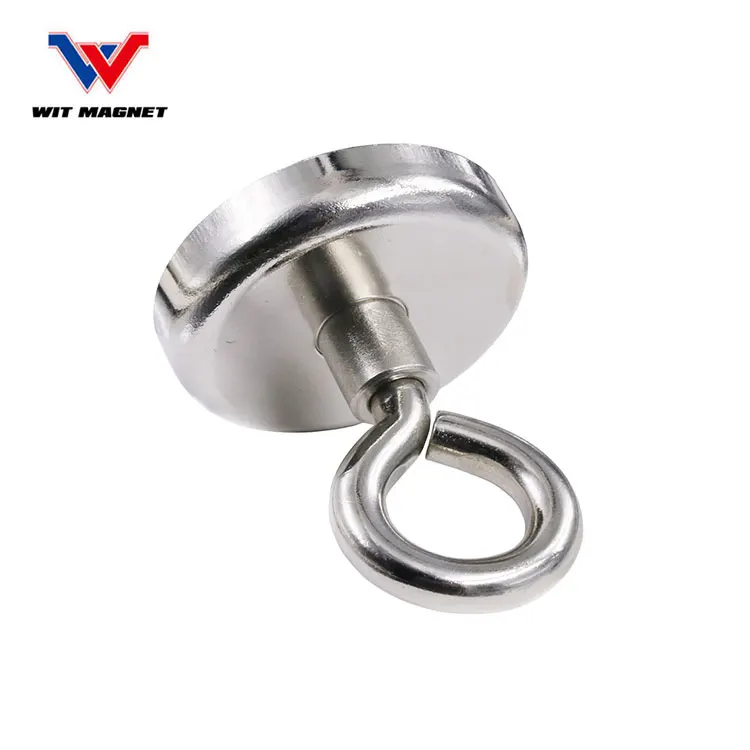 Stainless Steel 360 Rotate Swivel Magnetic Pot Magnet Hook D32mm