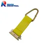 2" Cargo Lashing Strap E Track Fitting with Triangular Ring,E Track Tie Down